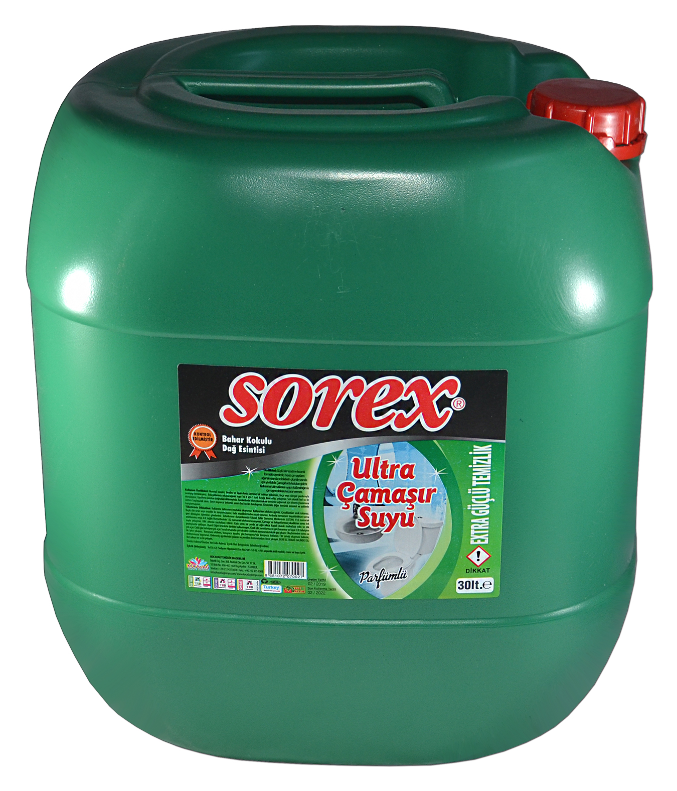 Sorex Ultra Çamaşır Suyu 30 lt